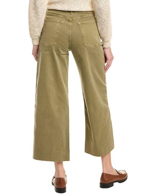 Rag & Bone Blue The Andi High-Rise Sage Ankle Wide Leg Jean