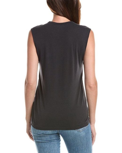 Officine Generale Black Officine Generale Tank Top