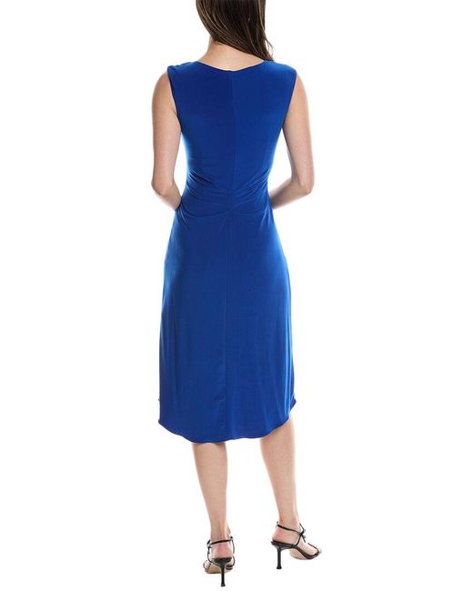 Adrianna Papell Blue Mini Dress