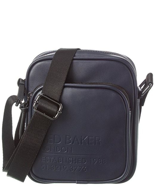 Ted Baker Blue Philton Flight Bag for men