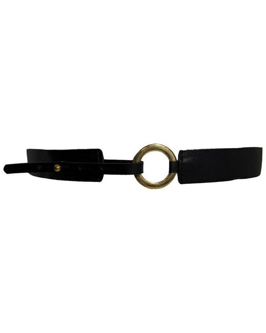 Ada Black Ibi Leather Belt