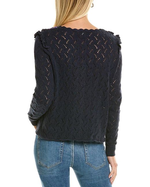 Round Yoke Sweater - FREE Crochet Pullover Pattern by Yay For Yarn