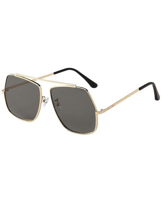 Fifth & Ninth Metallic Sofia 54mm Sunglasses