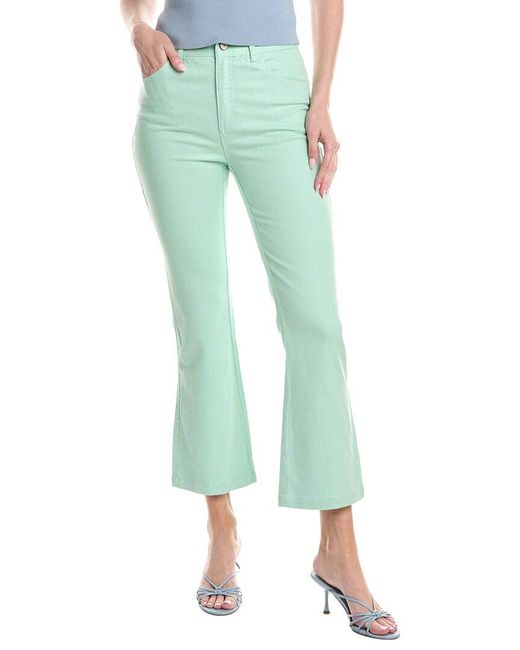 Cinq À Sept Green Aubrey Pant