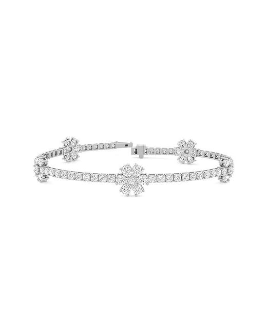 Lab Grown Diamonds White 14K 5.65 Ct. Tw. Lab-Grown Diamond Tennis Bracelet