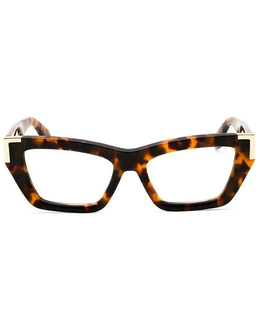 Palm Angels Brown 52Mm Optical Frames