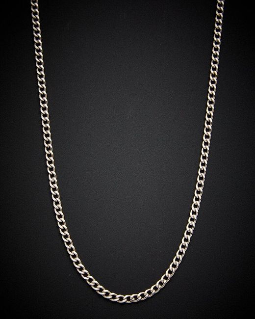 Italian Gold Black 14k 2.2mm Miami Cuban Link Necklace
