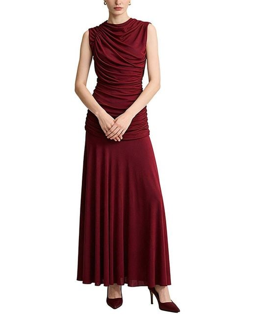 MIRA RICHI Red Maxi Dress