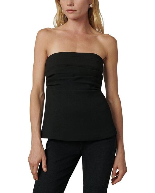 Joe's Jeans Black The Lara Strapless Top