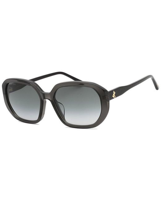 Jimmy Choo Black Karly/f/s 57mm Sunglasses