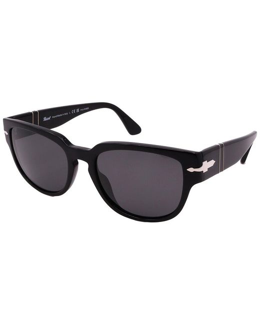 Persol Black Po3231s 54mm Polarized Sunglasses
