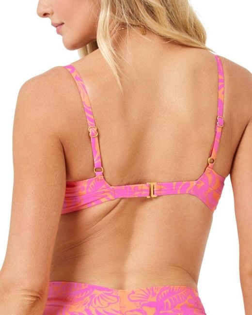 LSPACE Pink L* Fused Alec Top