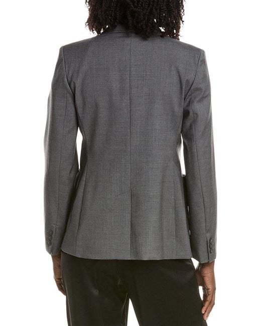 Max Mara Gray Weekend Ornati Wool Jacket