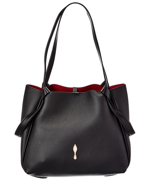 Christian Louboutin Black Bettina Small Leather Tote