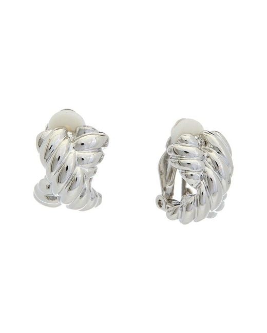 Juvell Metallic 18k Plated Hoops
