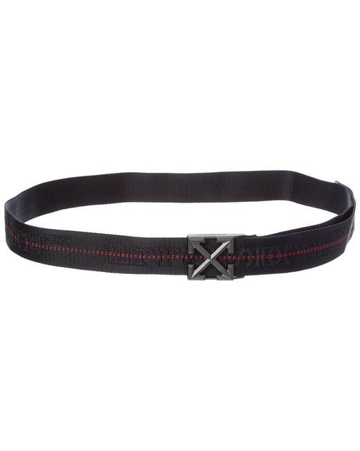 Off-White c/o Virgil Abloh Black Arrow Tape Belt for men