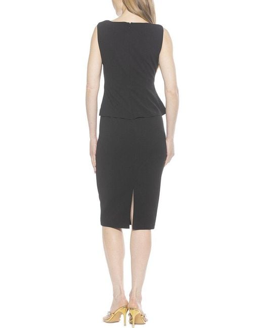 Alexia Admor Black Amora Sheath Dress
