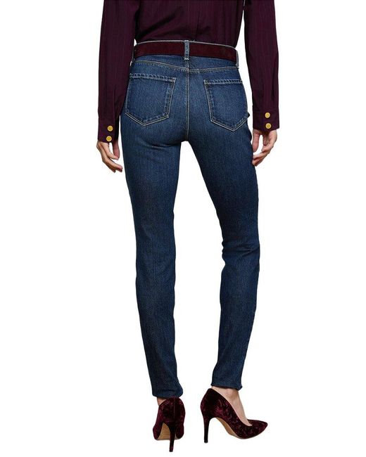 L'Agence Blue Marguerite Pant