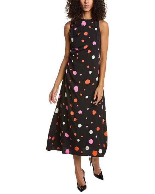 Ted Baker Black Lizzzee Midi Dress