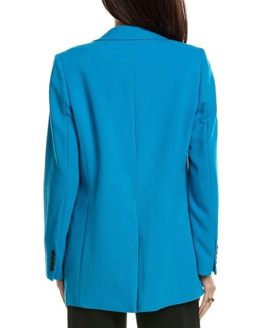 Reiss Blue Blake Wool Blazer