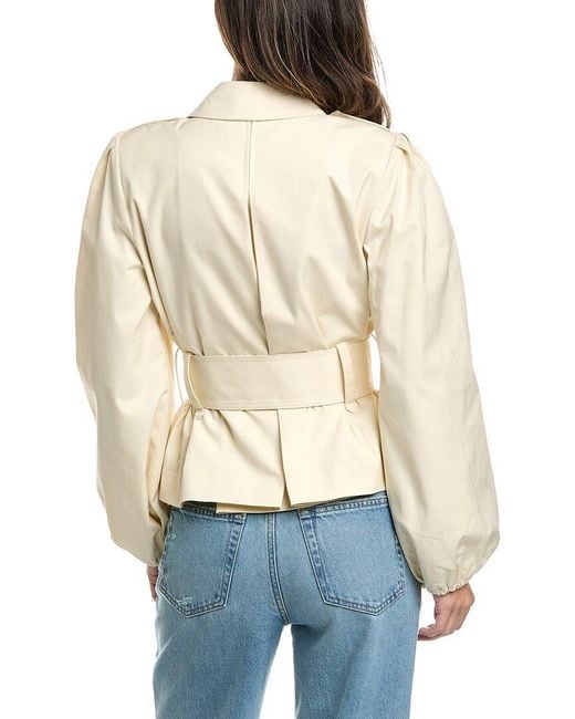 Toccin Natural Brighton Zip Front Jacket