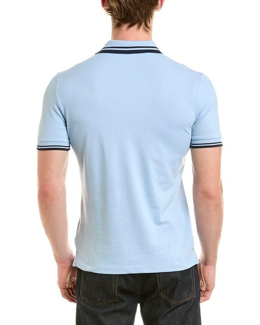 Gas Blue Polo Shirt for men