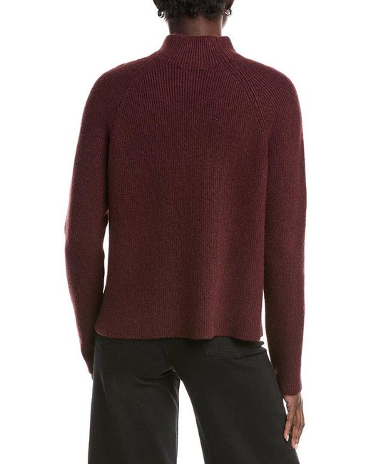 Kenneth Cole Purple Raglan Sweater