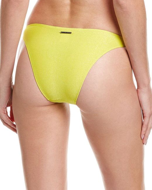 Stella McCartney Yellow Ring Detail Bikini Bottom