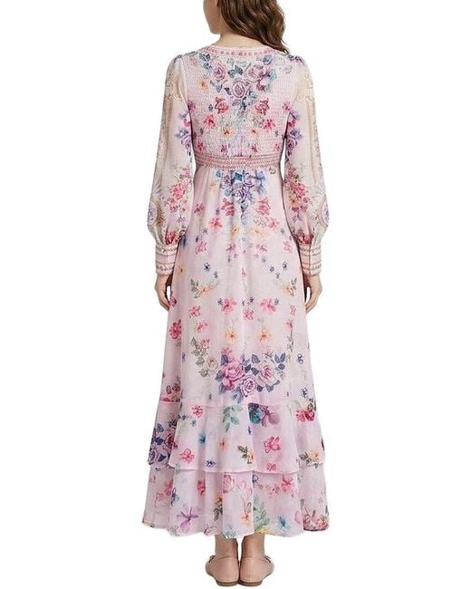 Tedora Purple Maxi Dress