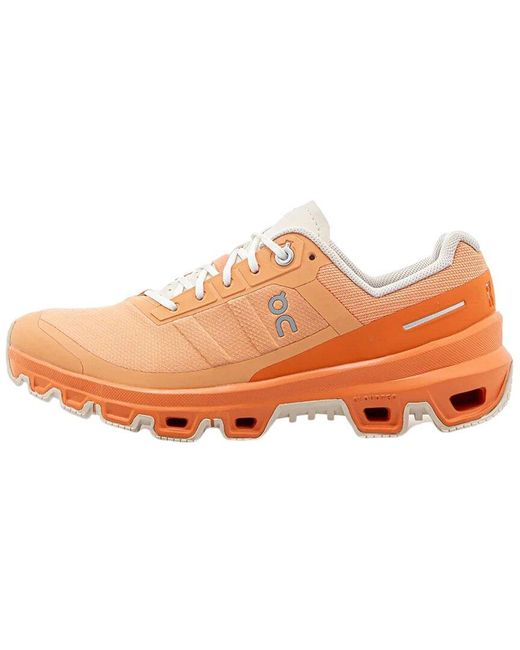 On Running Cloudventure Sneaker in Orange | Lyst