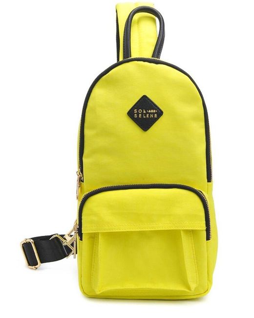Sol And Selene Yellow Hustle Sling Backpack