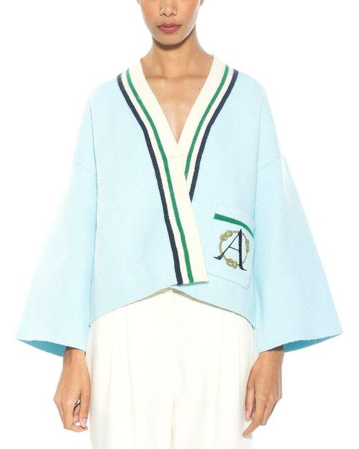 Alexia Admor Blue Gabbi Jacket
