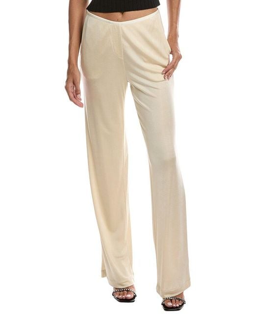 Helmut Lang Natural Fluid Car Trouser