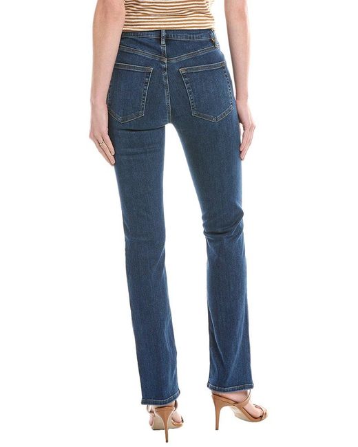 FRAME Blue Le High Skywalk Straight Jean