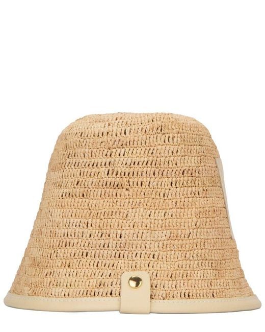 Gucci Natural Jacquemus Raffia Hat