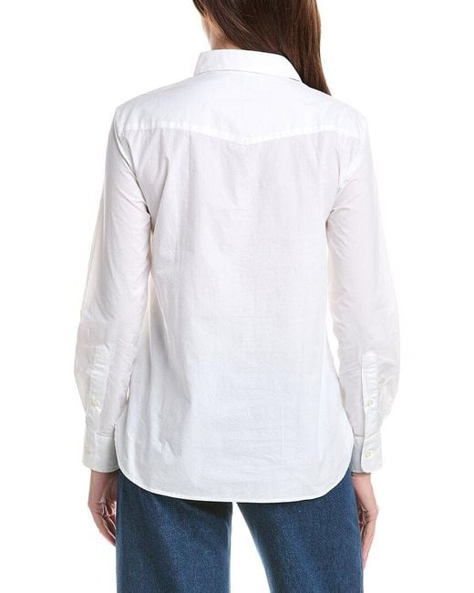 Officine Generale White Officine Generale Colombe Shirt