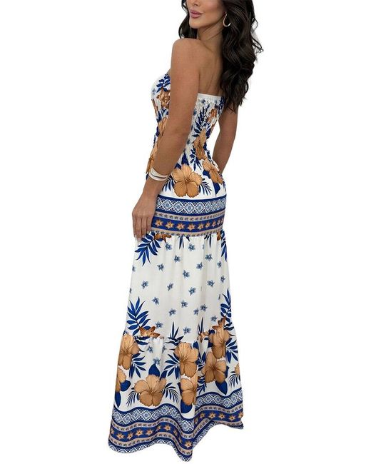 LOEY Blue Maxi Dress