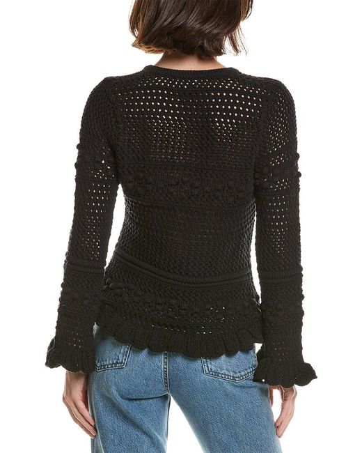 L'Agence Black Kiva Cardigan