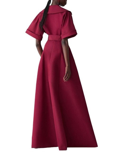 Carolina Herrera Red Gown