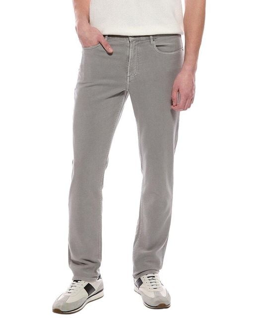 Faherty Brand Gray Stretch Terry Pant for men