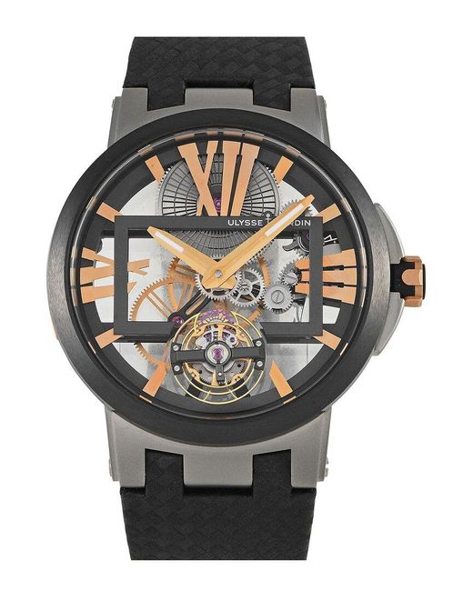 Ulysse Nardin Gray Executive Watch (authentic Pre-loved) for men