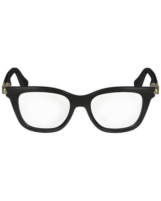 Ferragamo Black Salvatore 50mm Optical Frames