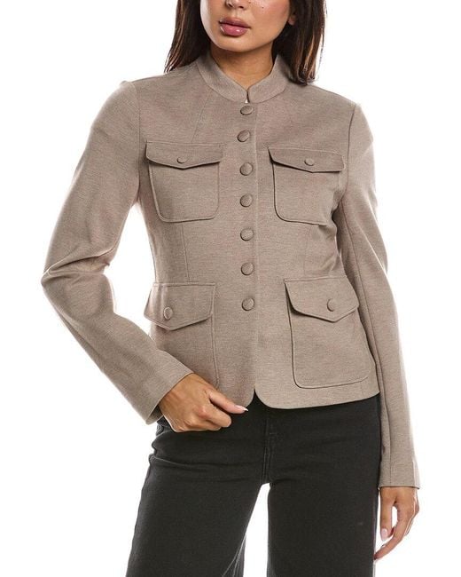 Rag & Bone Gray Mercer Ponte Blazer