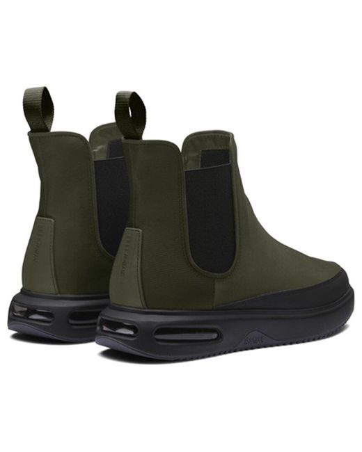 Swims Green Suede Chelsea Hybrid Boot for men