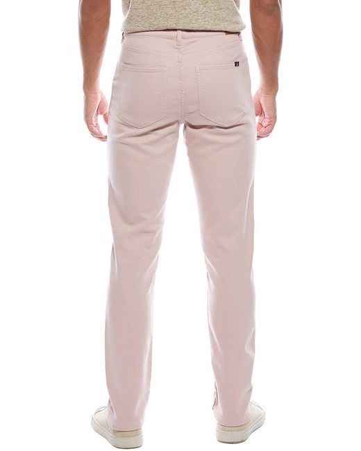 Faherty Brand Pink Stretch Terry Pant for men
