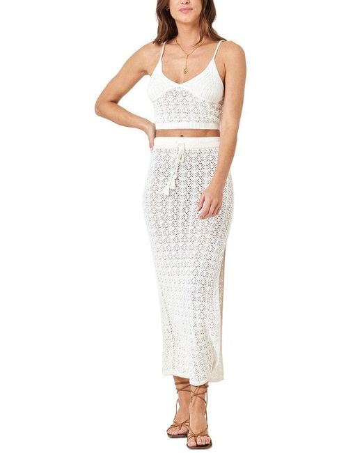 LSPACE White Sweet Talk Top