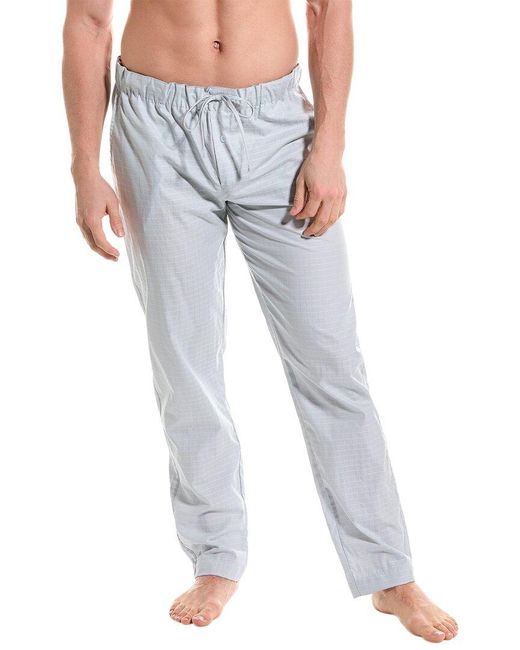 Hanro Gray Woven Lounge Pant for men