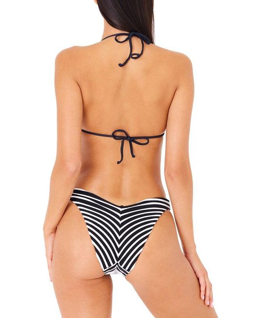 GIGI C Black Delaney Bikini Bottom