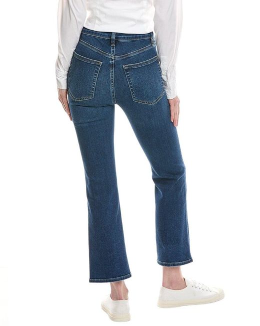 FRAME Blue Frame The Reboot Femma Crop Jean