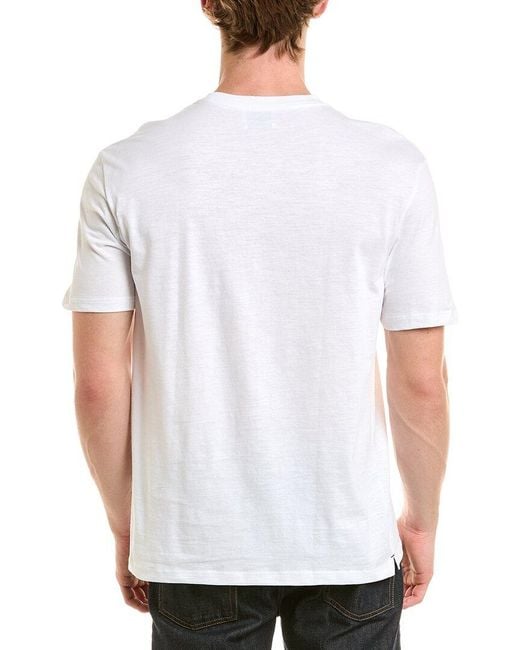 Gas White T-Shirt for men